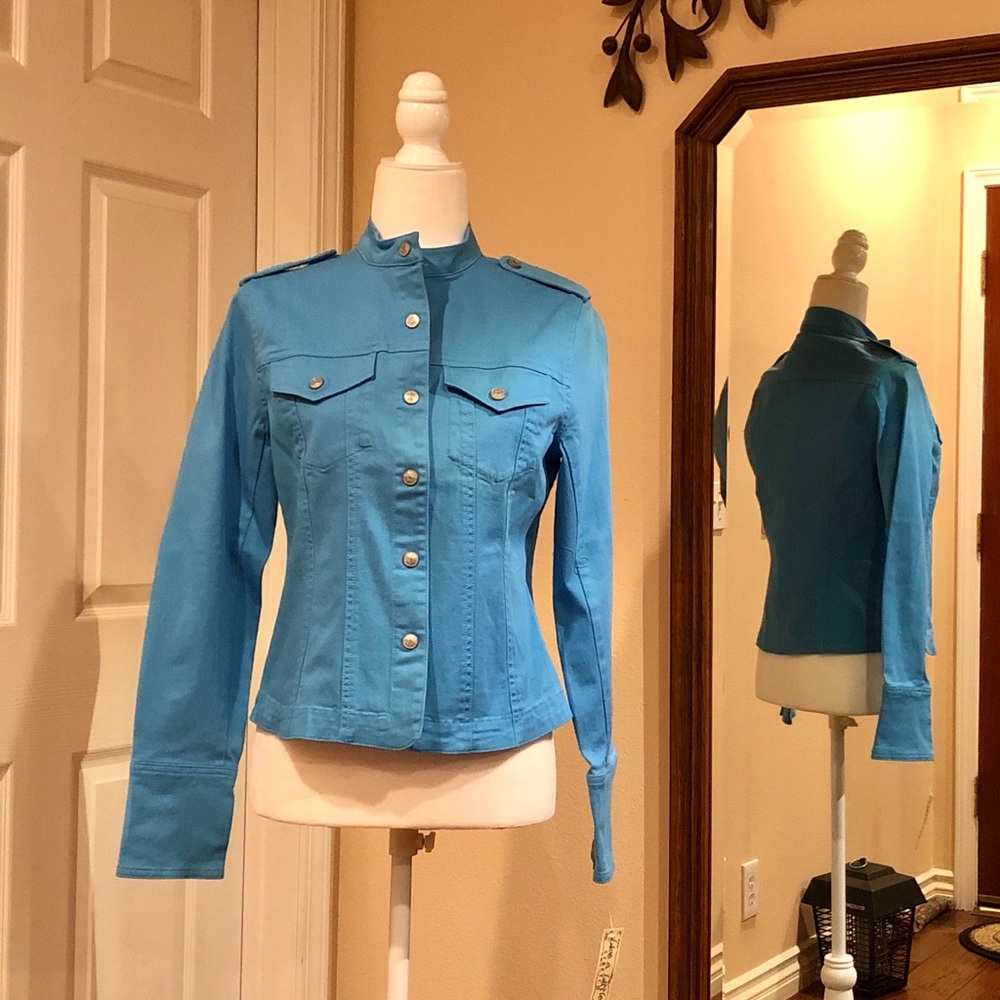 Light blue jeans jacket